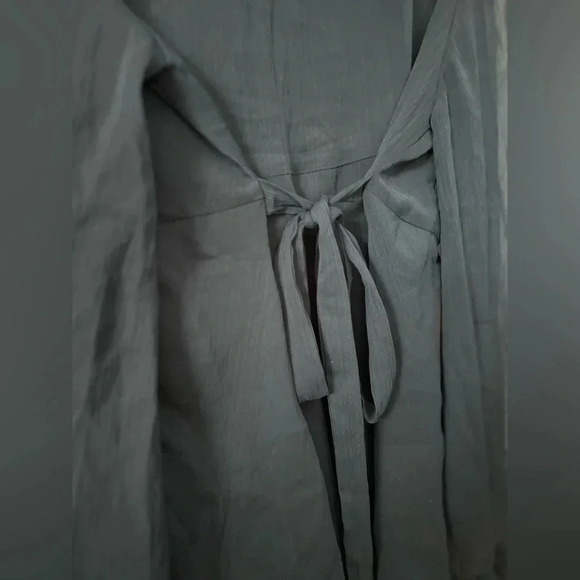 ASOS Maternity  Sheer Blouse with Tie | Size 16 - Picture 7 of 7